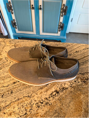 Men's Ashford Hayes Gray Oxfords & Derbys